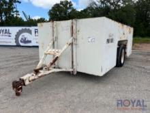 Miller and Smith PNR-1000 Pull-Behind Proof Roller Trailer