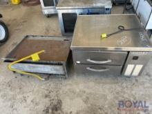 Beverage-Air 36in Chef Base Refrigerator with Gas Flattop Grill