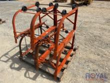 Four 55 Gallon Drum Dollies