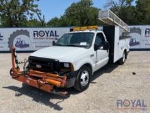 2007 Ford XL Super Duty F350 Single Cab Service Truck