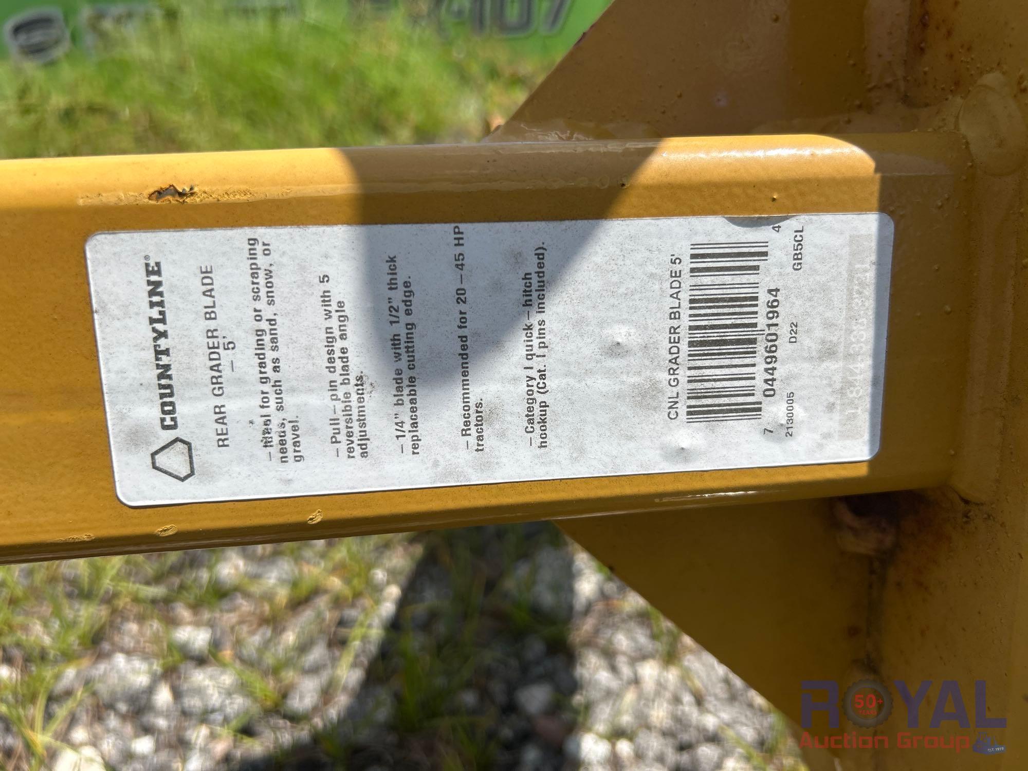 CountyLine 5ft Box Blade Attachment