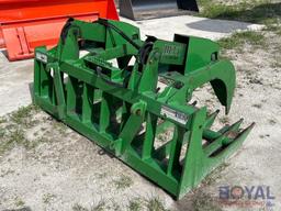 MTL Extreme Grapple Rake Dual Cylinder Tractor Attachment