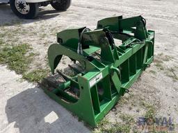 MTL Extreme Grapple Rake Dual Cylinder Tractor Attachment