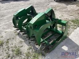 MTL Extreme Grapple Rake Dual Cylinder Tractor Attachment
