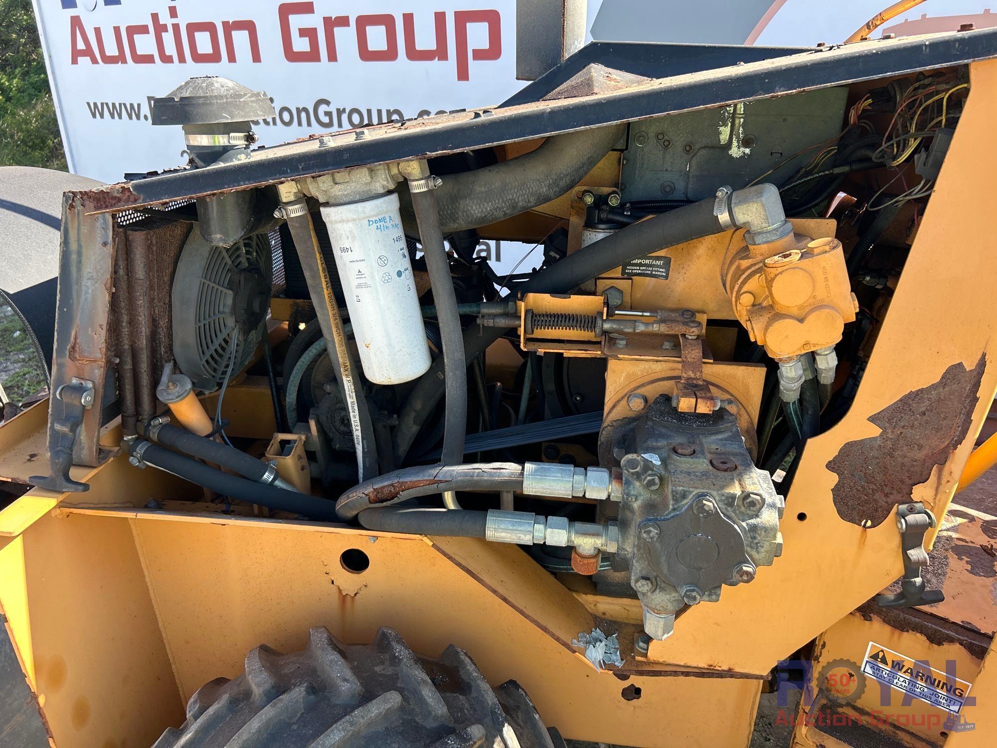 2007 Astec RT-360 Ride-On Trencher Backhoe