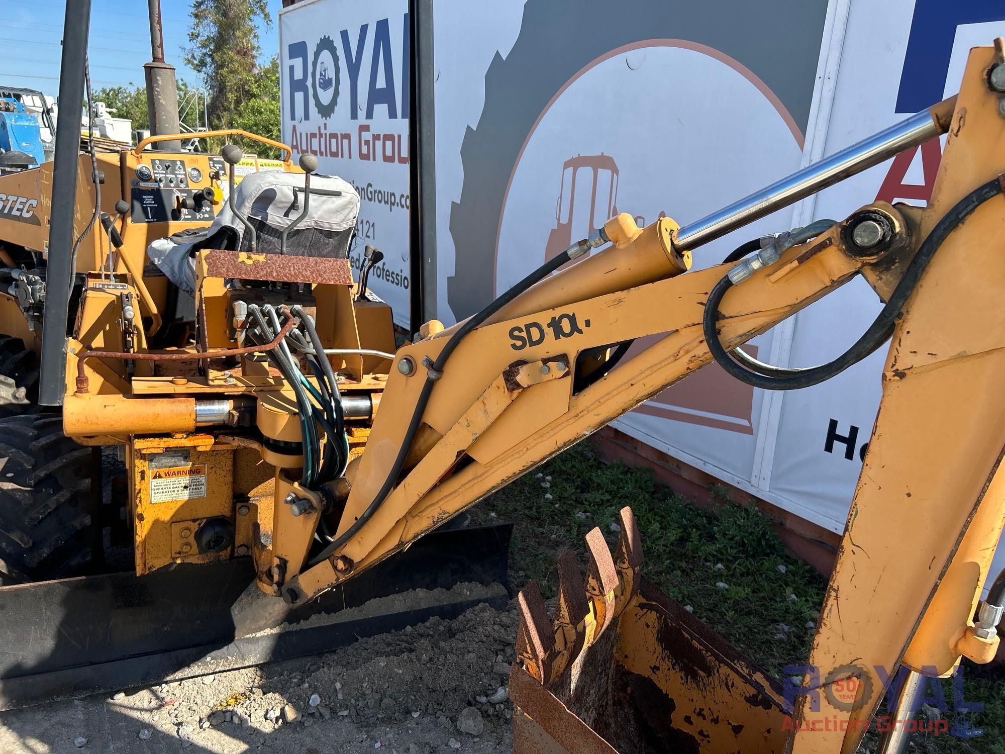 2007 Astec RT-360 Ride-On Trencher Backhoe