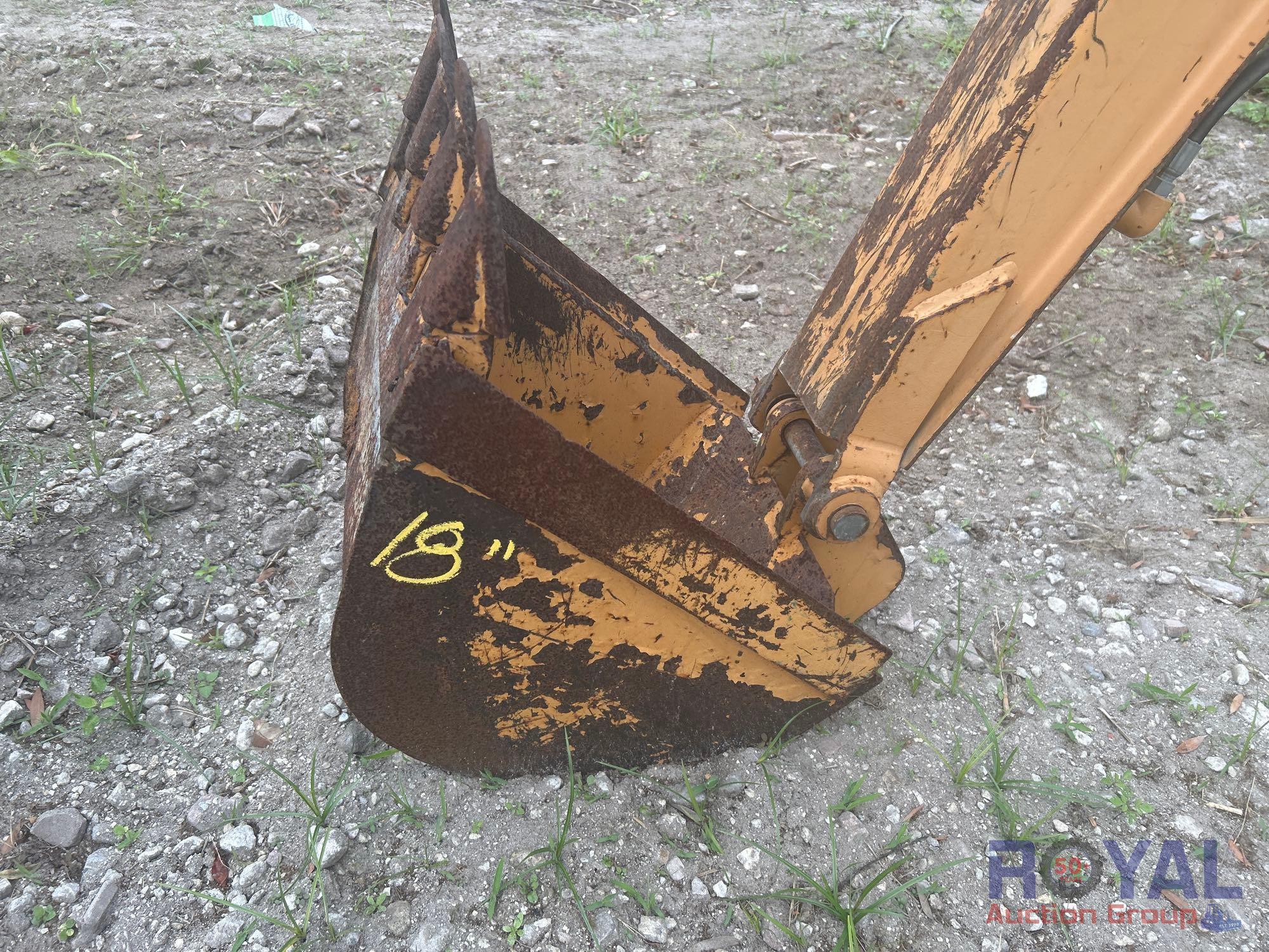2007 Astec RT-360 Ride-On Trencher Backhoe