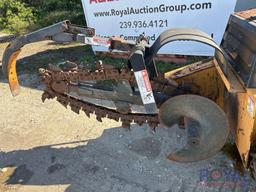 2007 Astec RT-360 Ride-On Trencher Backhoe