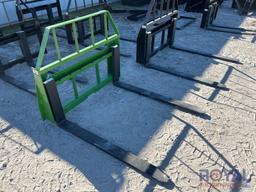2025 Kivel 48in Forks and Frame Tractor Loader Attachment