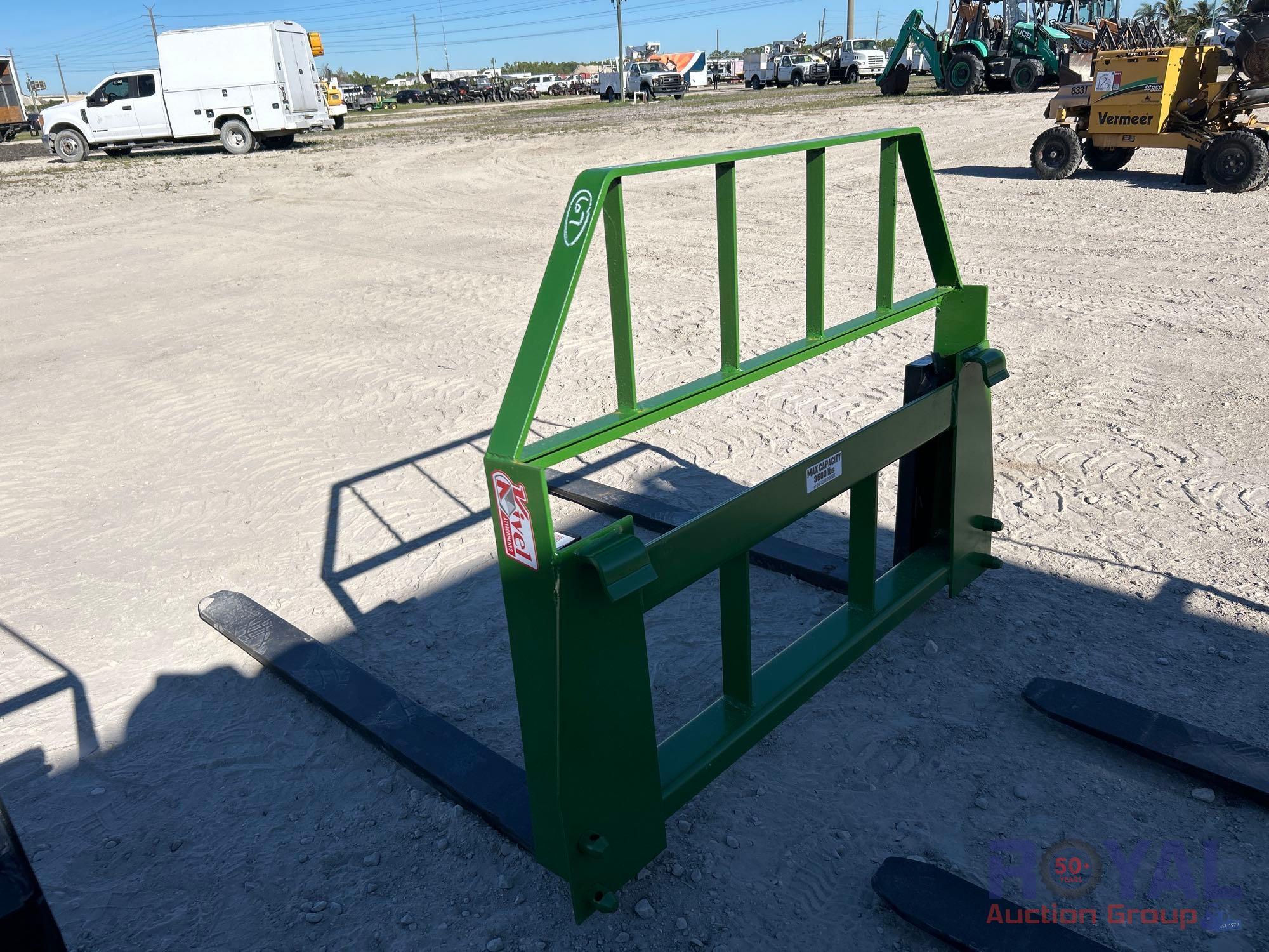 2025 Kivel 48in Forks and Frame Tractor Loader Attachment