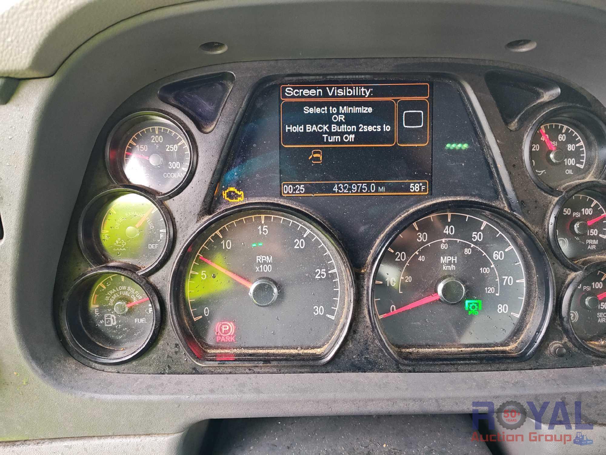 2017 Peterbilt 567 Tri-Axle Dump Truck