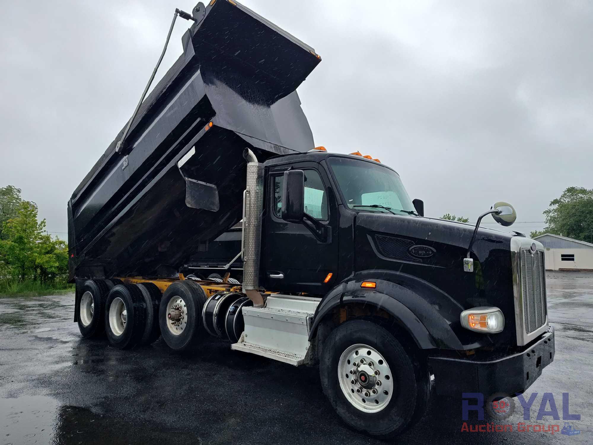 2017 Peterbilt 567 Tri-Axle Dump Truck