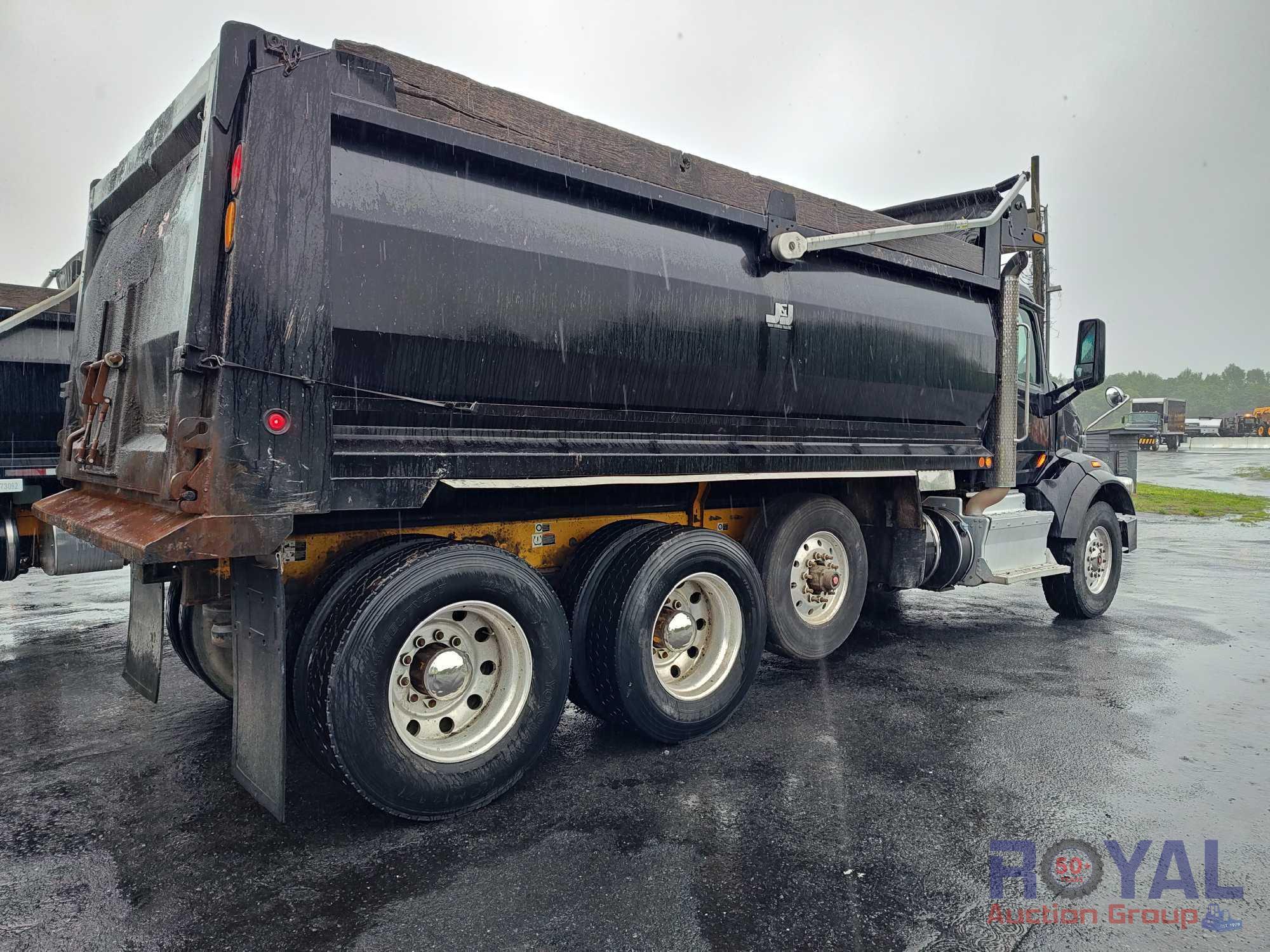 2017 Peterbilt 567 Tri-Axle Dump Truck