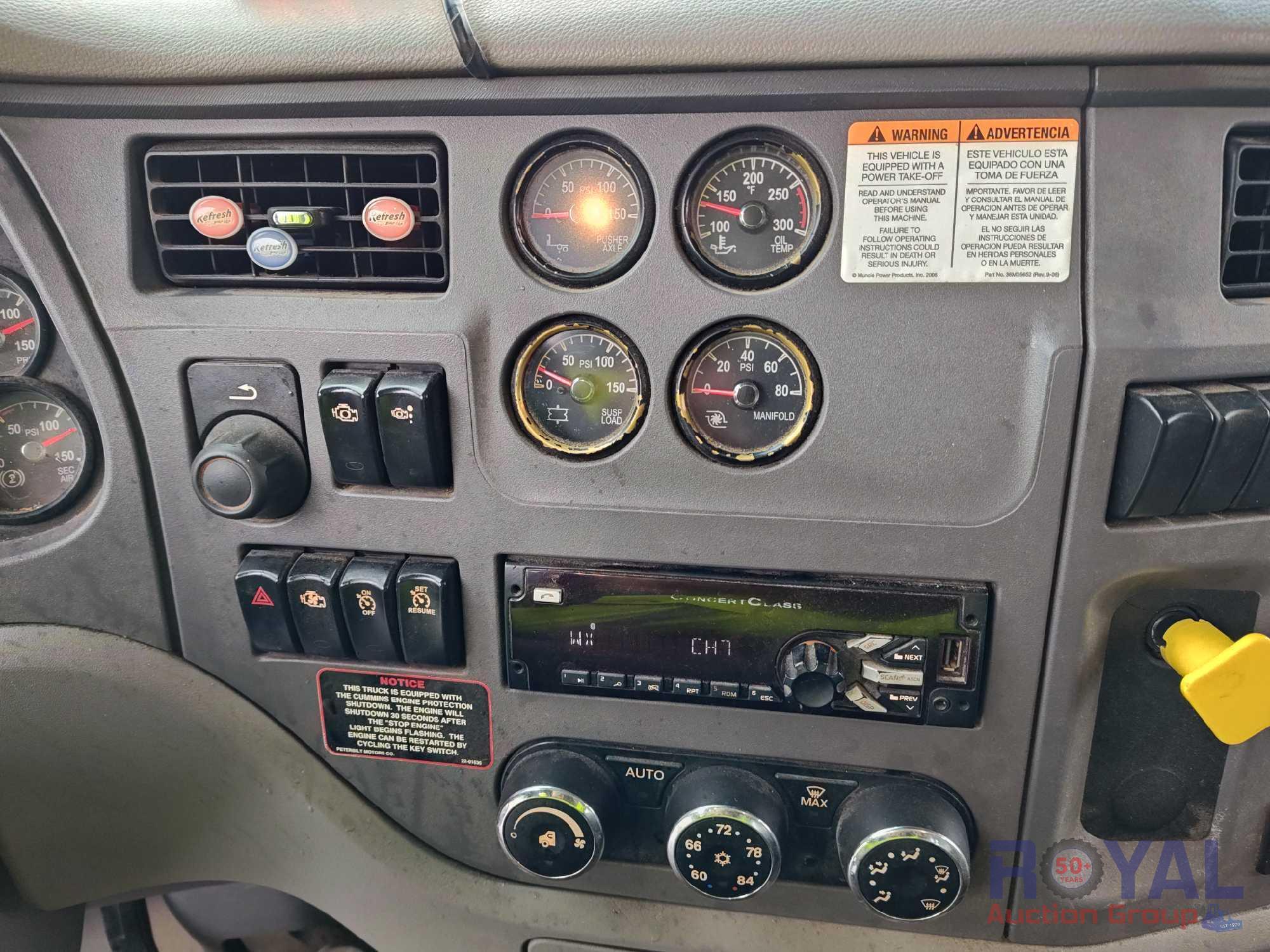 2017 Peterbilt 567 Tri-Axle Dump Truck