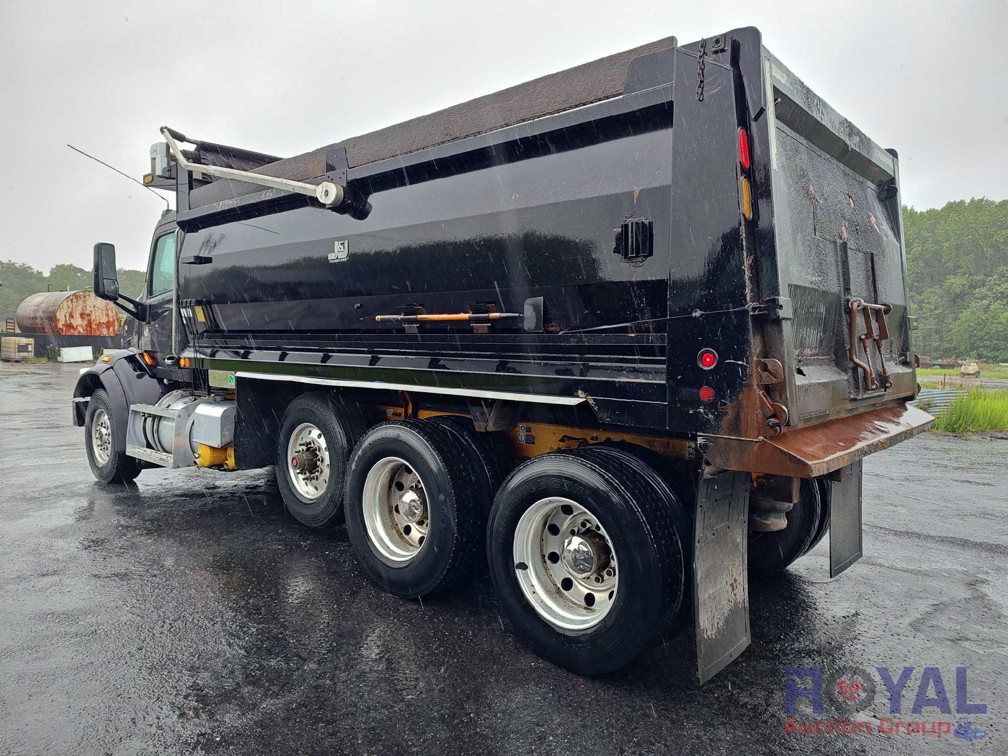 2017 Peterbilt 567 Tri-Axle Dump Truck