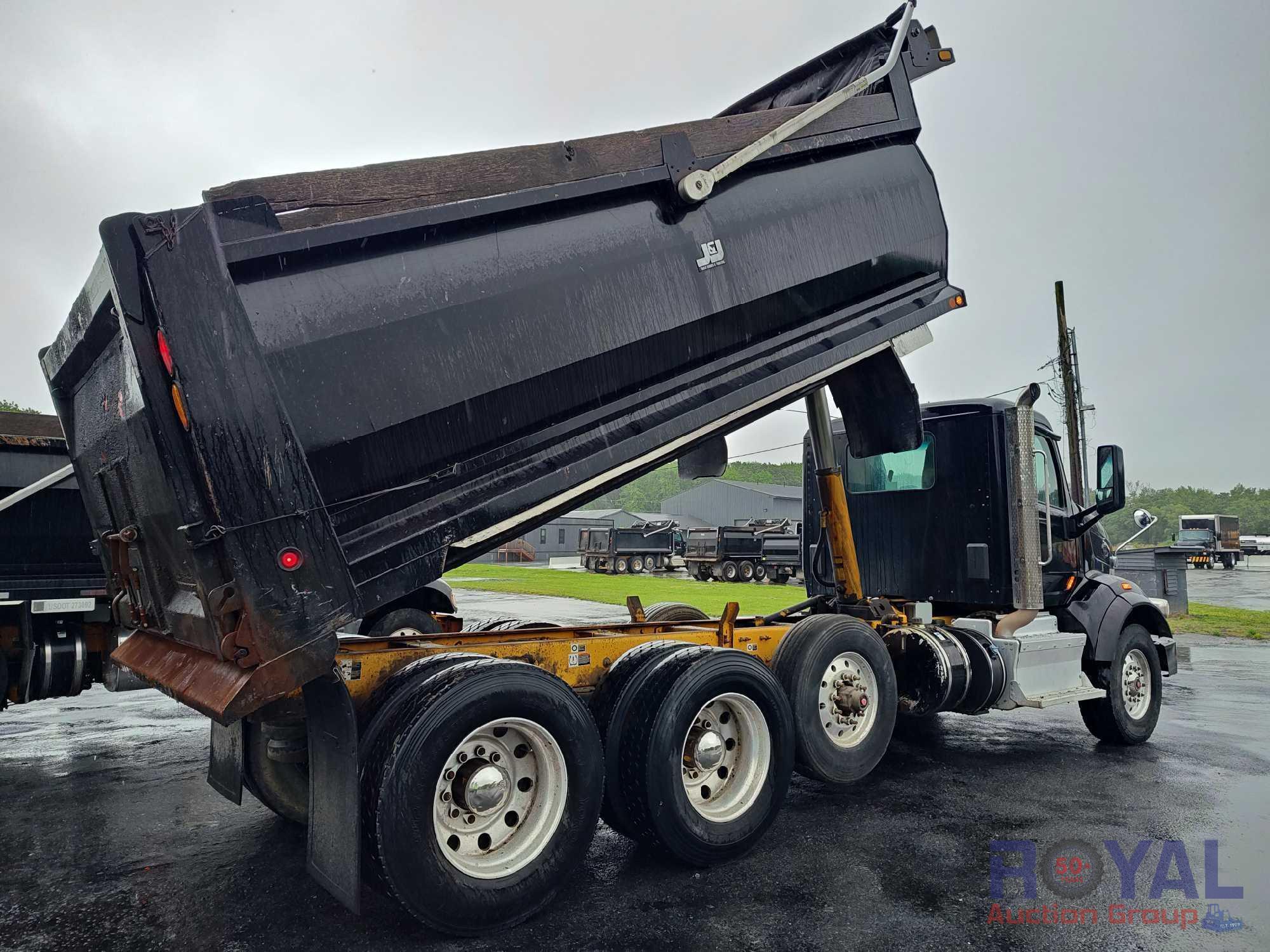 2017 Peterbilt 567 Tri-Axle Dump Truck