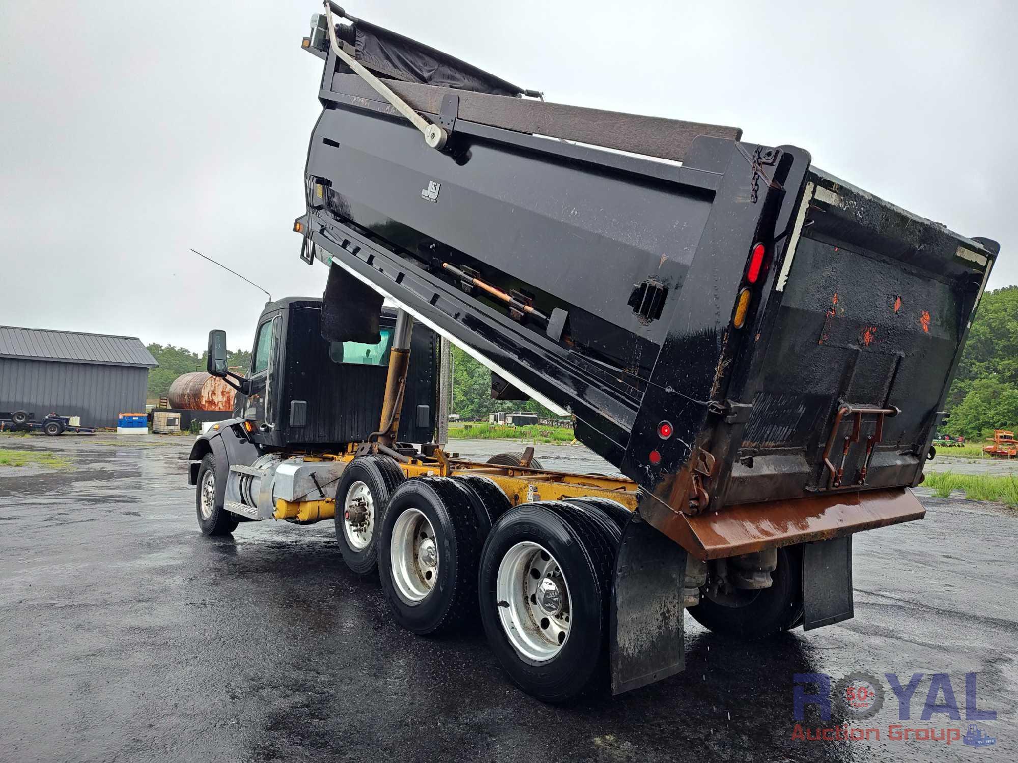 2017 Peterbilt 567 Tri-Axle Dump Truck