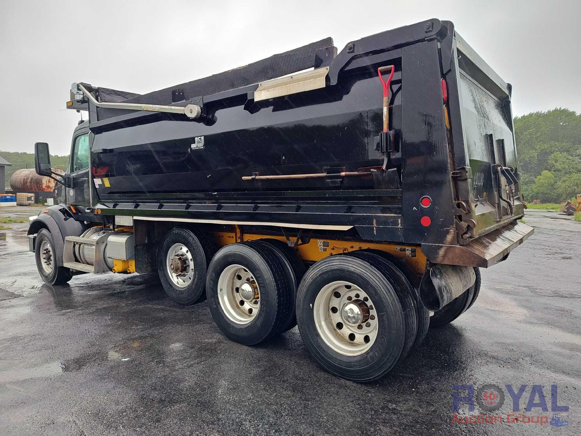 2017 Peterbilt 567 Tri-Axle Dump Truck