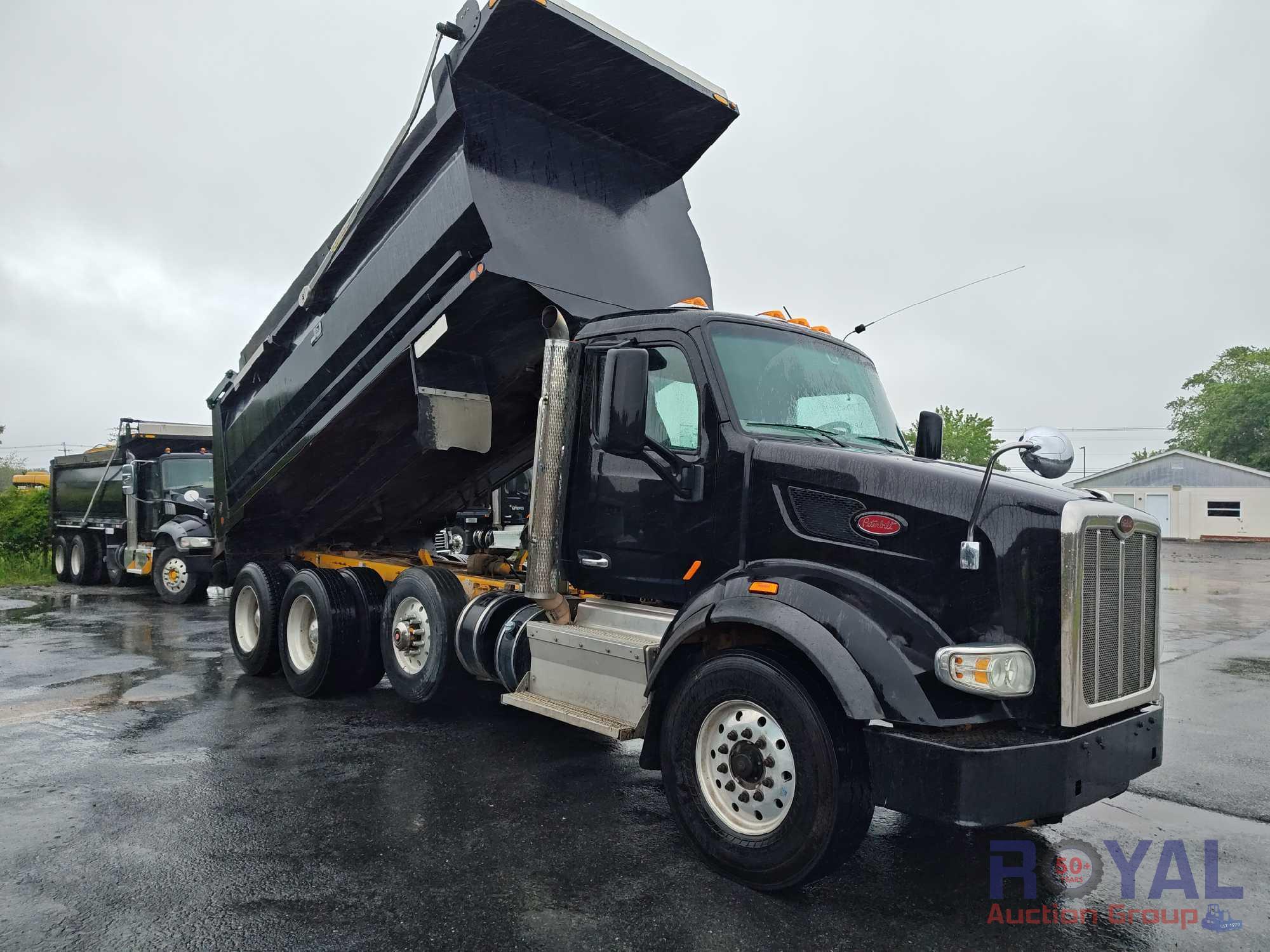 2017 Peterbilt 567 Tri-Axle Dump Truck