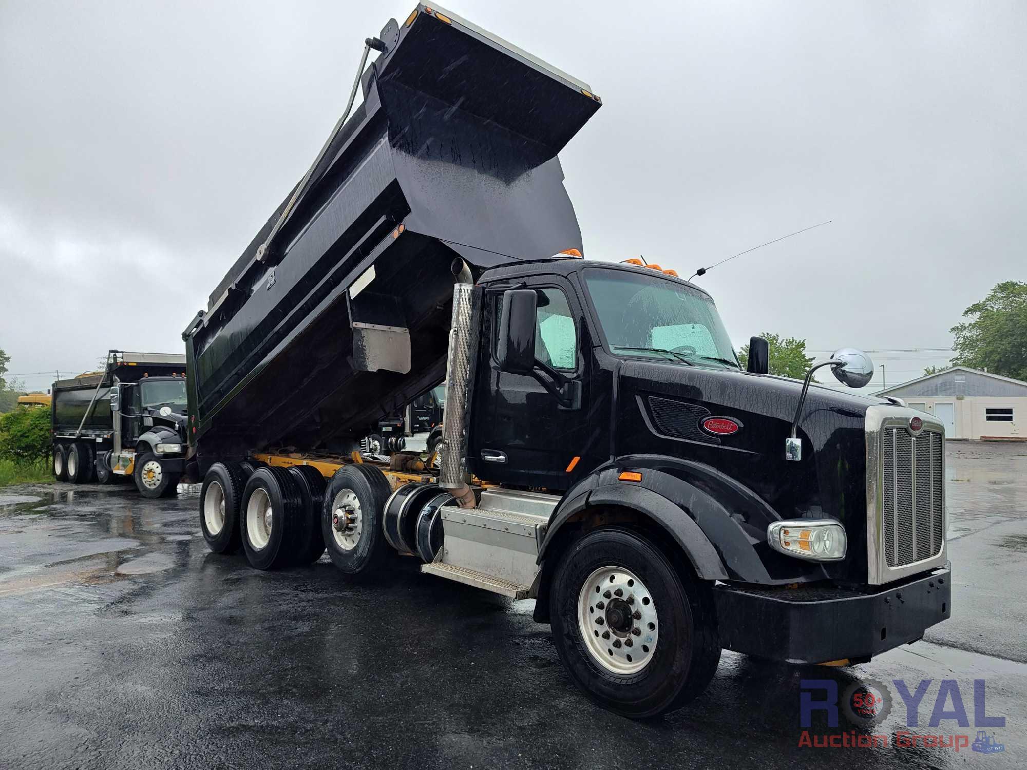 2017 Peterbilt 567 Tri-Axle Dump Truck
