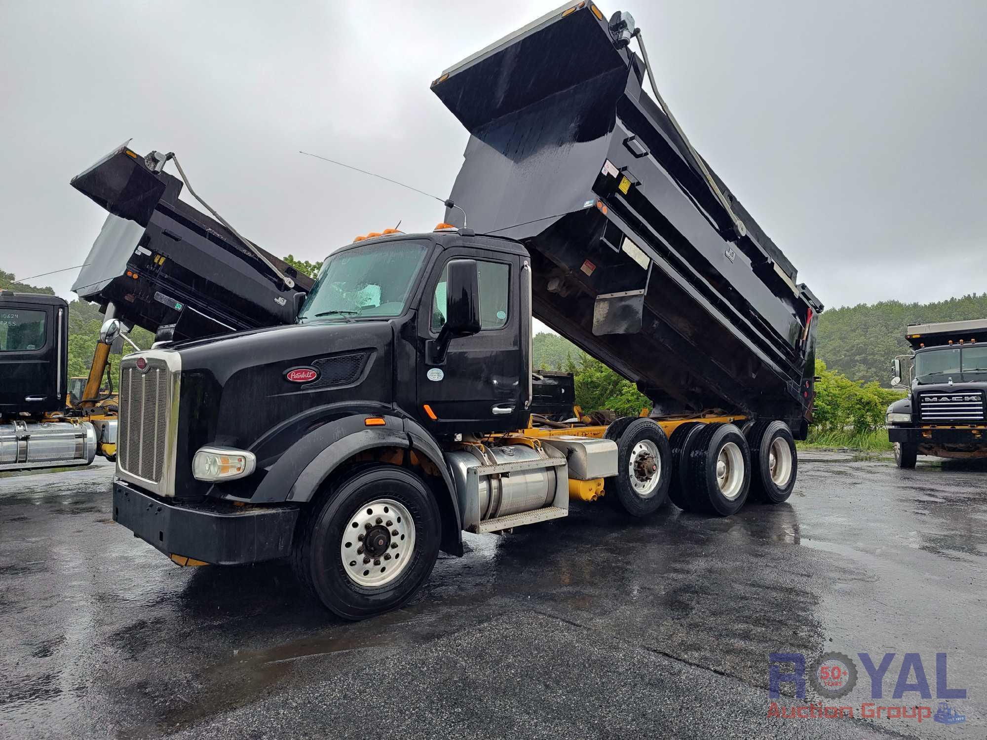 2017 Peterbilt 567 Tri-Axle Dump Truck