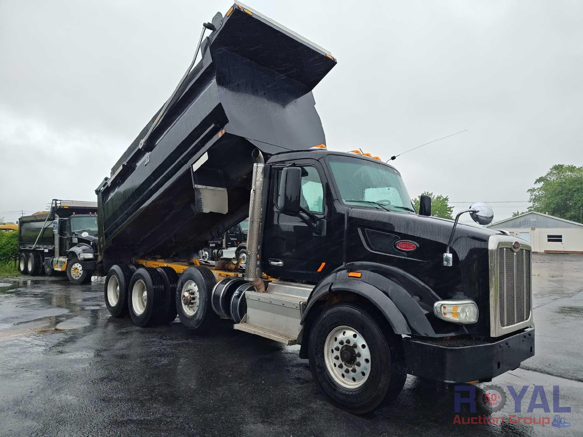 2017 Peterbilt 567 Tri-Axle Dump Truck