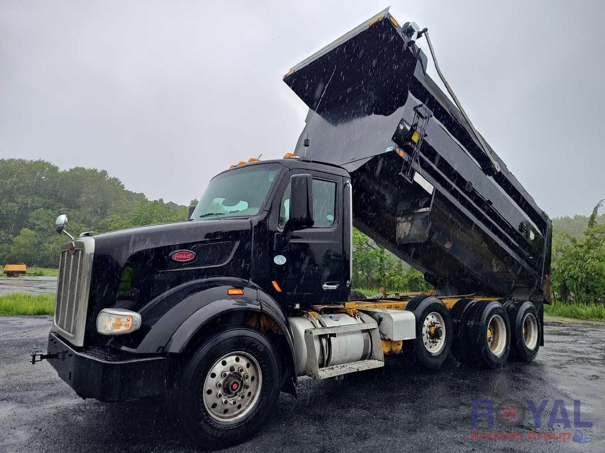 2016 Peterbilt 567 Tri-Axle Dump Truck