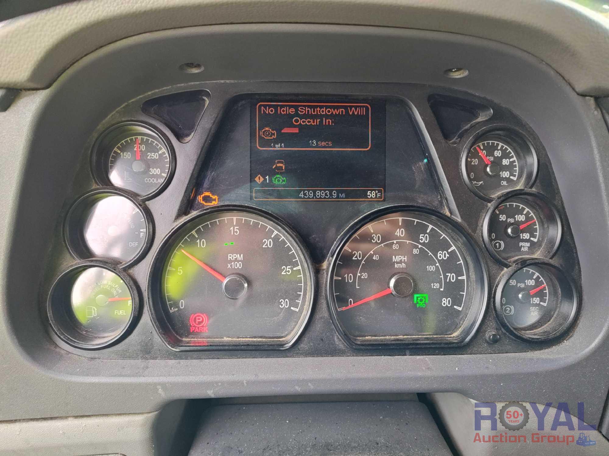 2016 Peterbilt 567 Tri-Axle Dump Truck