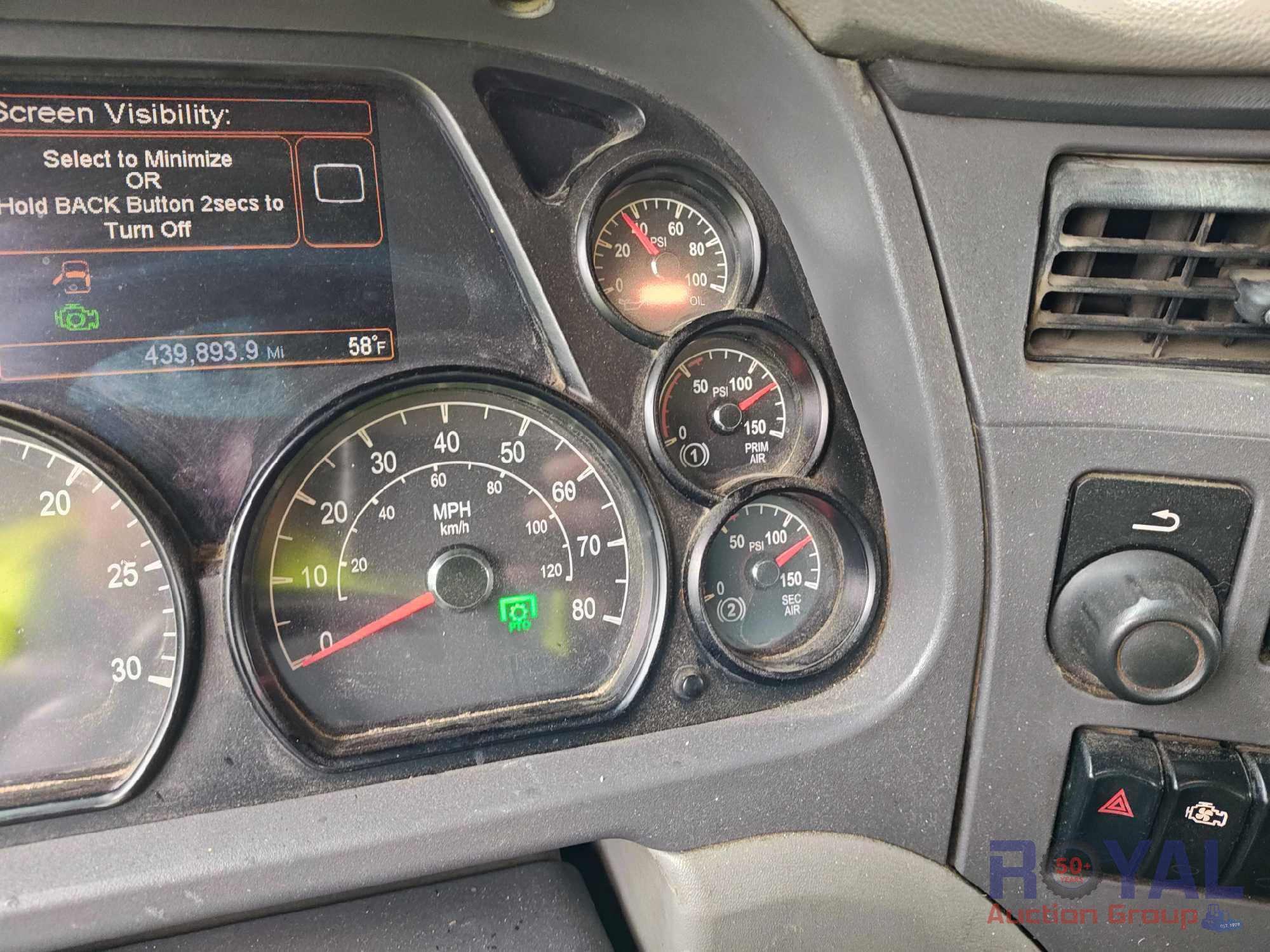 2016 Peterbilt 567 Tri-Axle Dump Truck