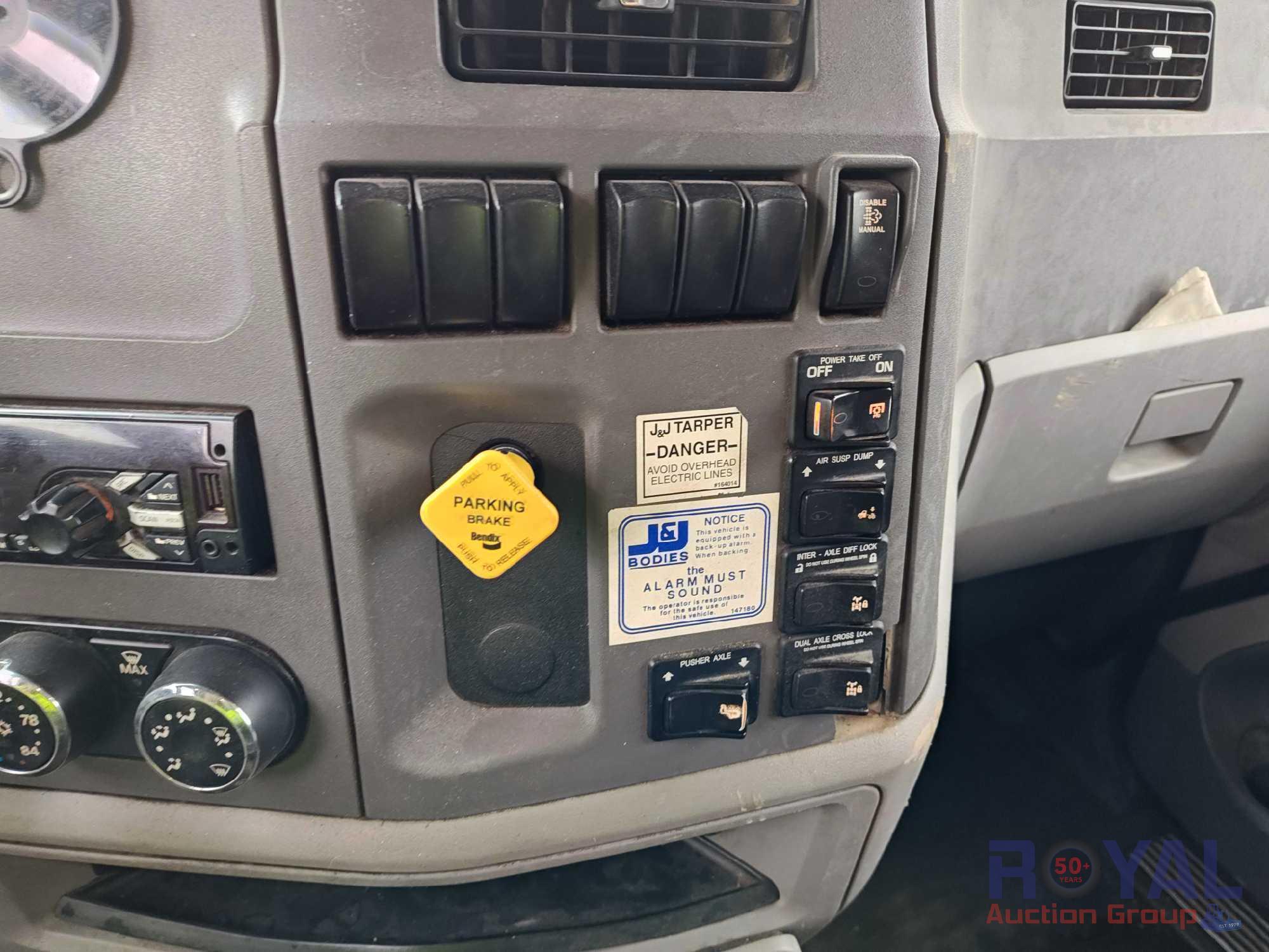 2016 Peterbilt 567 Tri-Axle Dump Truck