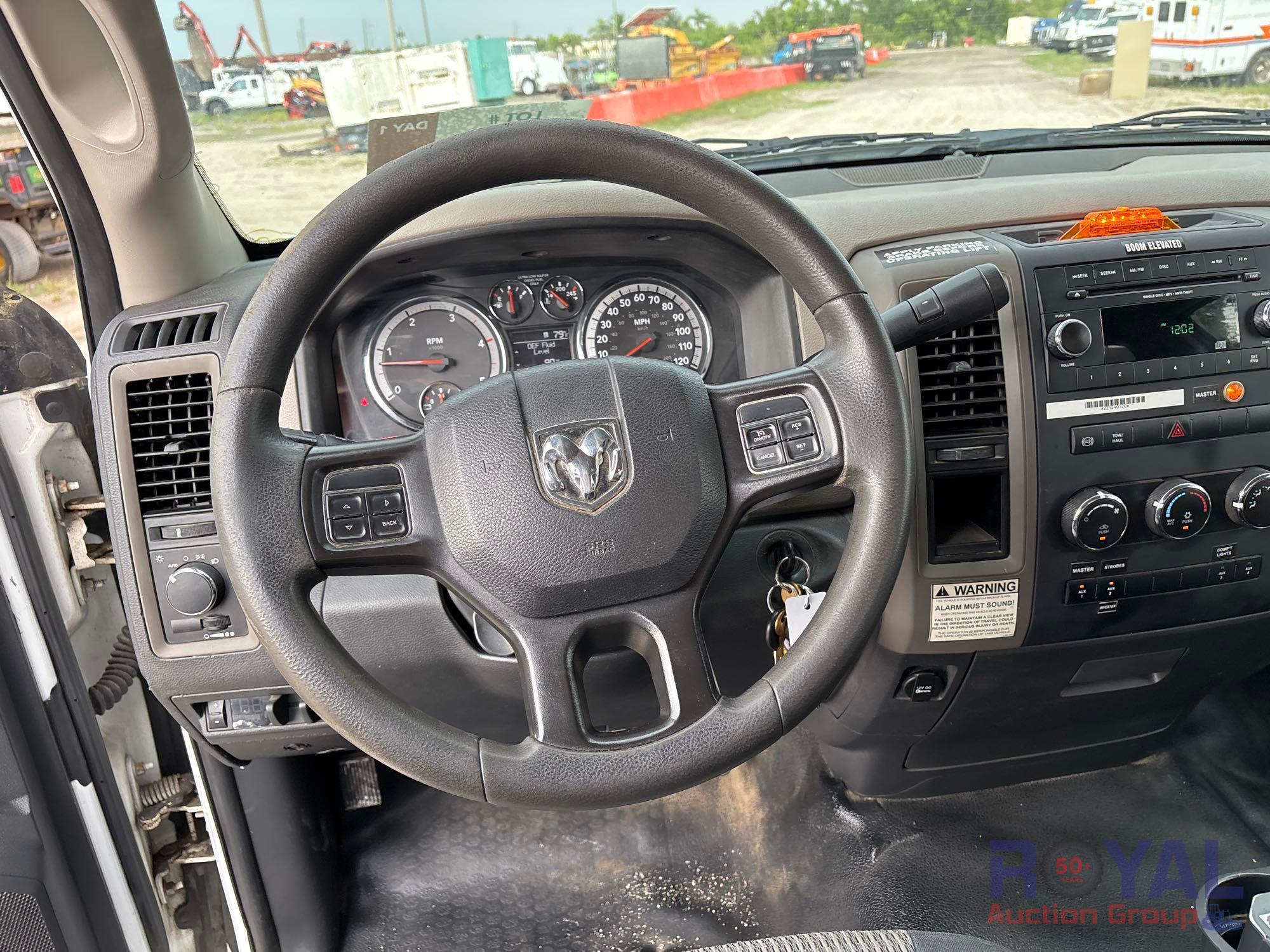 2012 Dodge Ram 4500 Chassis Versalift Bucket Truck