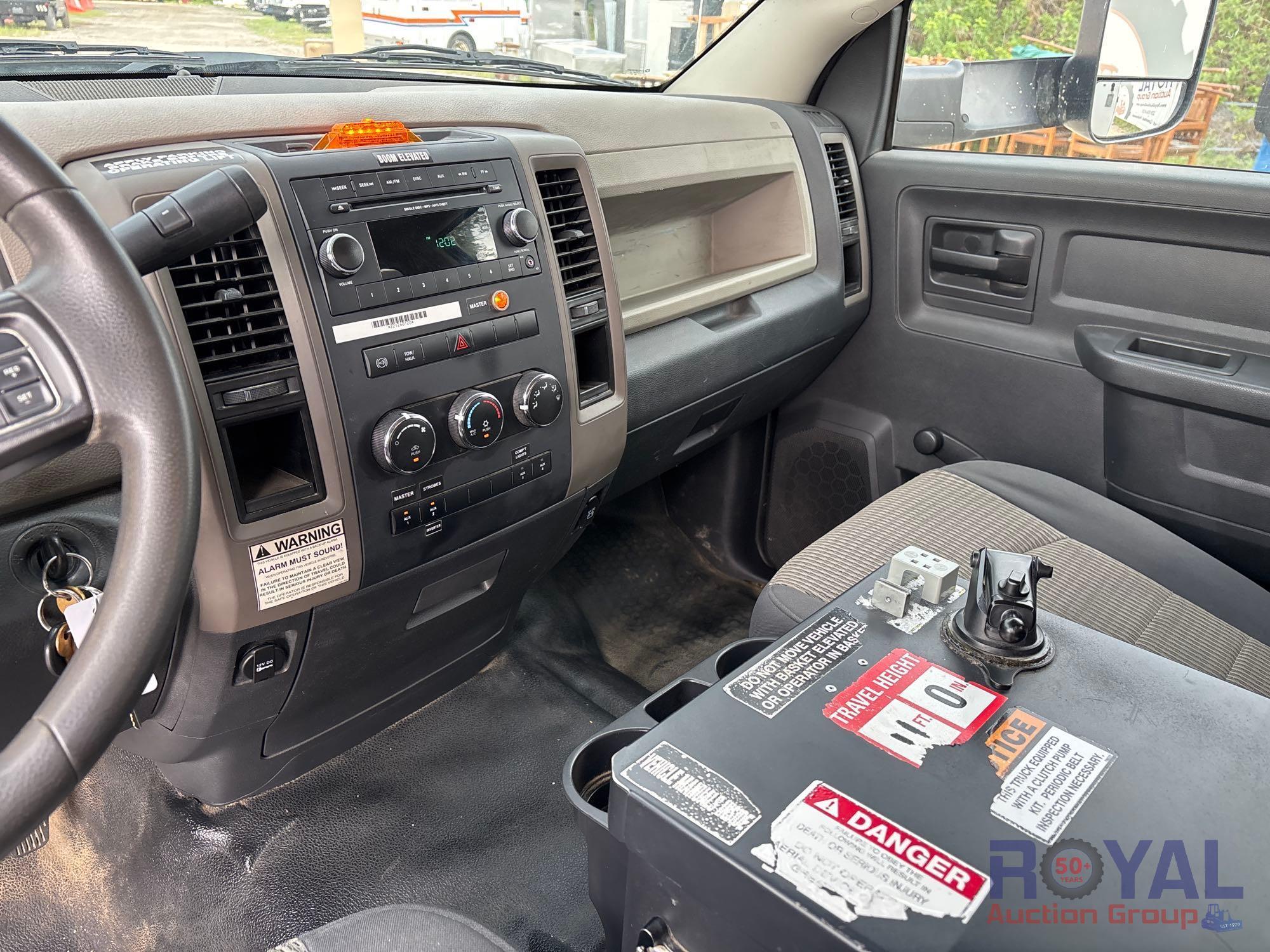 2012 Dodge Ram 4500 Chassis Versalift Bucket Truck