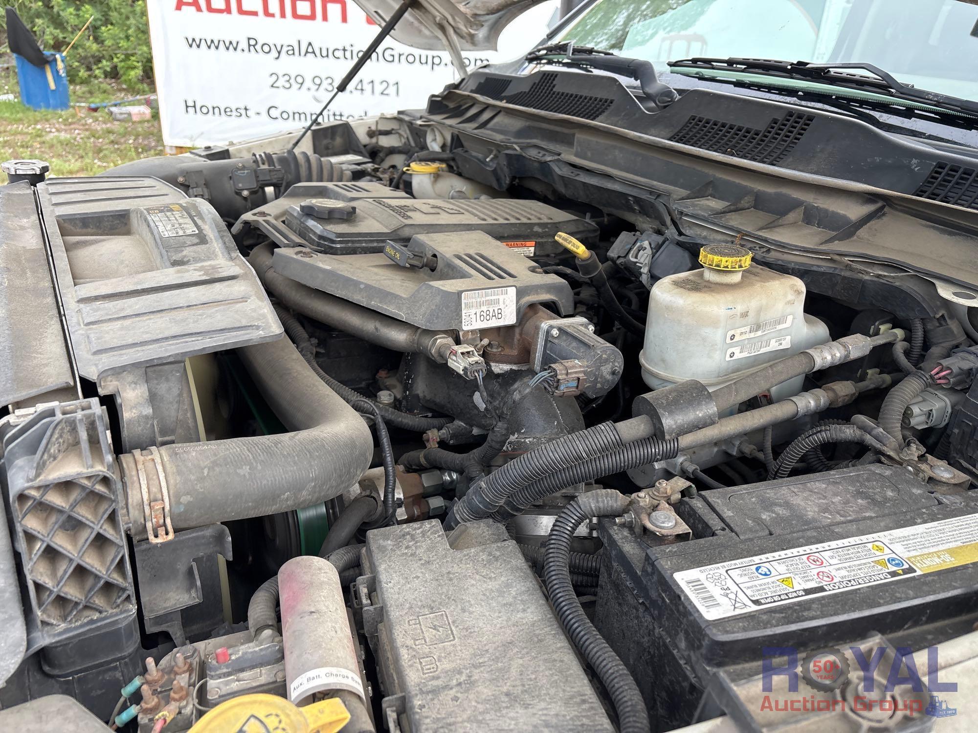 2012 Dodge Ram 4500 Chassis Versalift Bucket Truck