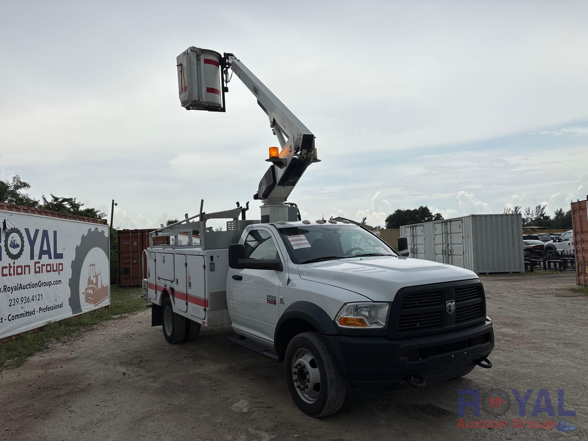 2012 Dodge Ram 4500 Chassis Versalift Bucket Truck