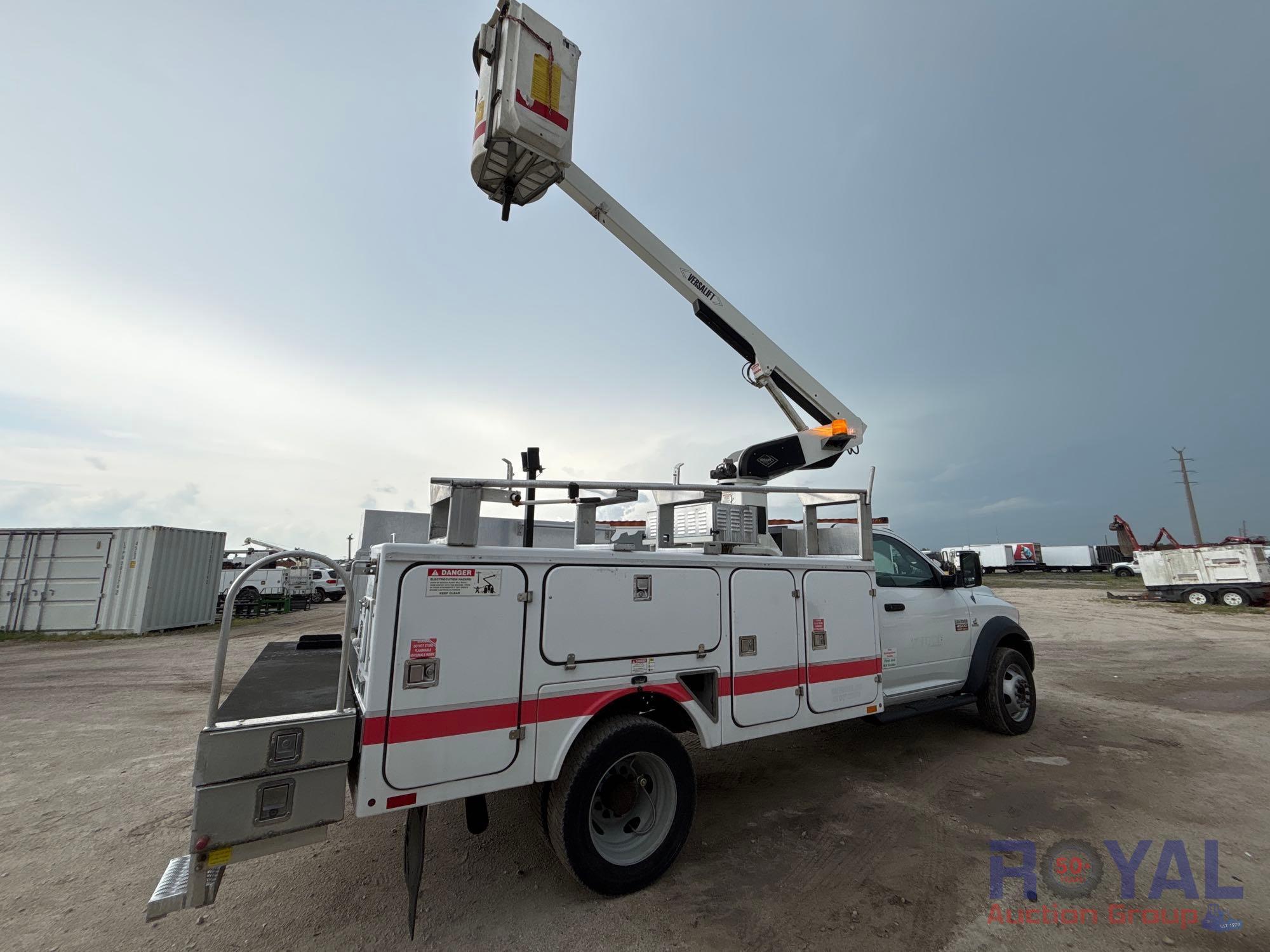 2012 Dodge Ram 4500 Chassis Versalift Bucket Truck