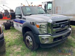 2015 Ford F-550 Cab and Chassis