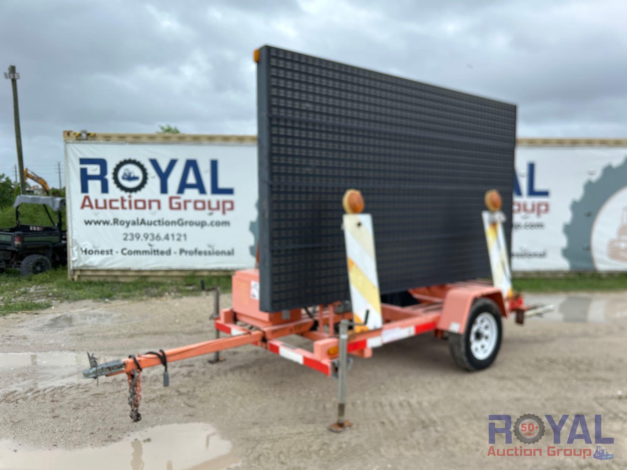 2013 AMSIG S/A Solar Towable Message Board