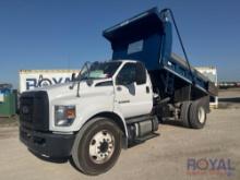 2017 Ford F-650 Mason Dump Truck
