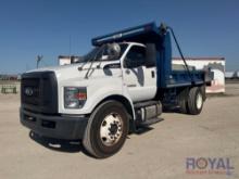2017 Ford F-650 Mason Dump Truck