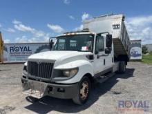 2014 International Terrastar Crew Cab Landscape Dump Truck