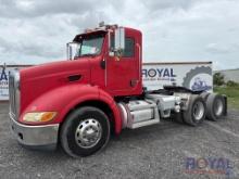 2009 Peterbilt 384 T/A Wet Kit Day Cab Truck Tractor
