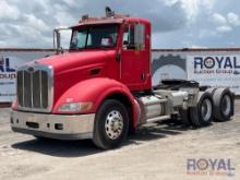2009 Peterbilt 384 T/A Wet Kit Day Cab Truck Tractor