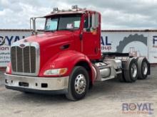 2008 Peterbilt 384 T/A Wet Kit Day Cab Truck Tractor