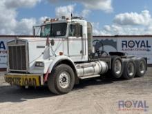 1998 Kenworth T800 Wet Kit Tri Axle Day Cab Truck Tractor