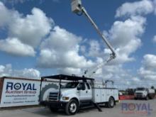 2015 Ford F-750 Terex Hi-Ranger 5TC-55 55ft Insulated Bucket Truck
