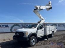 2007 Ford F-550 Altec AT41M 41ft Material Handling Bucket Truck