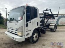 2014 Isuzu NRR Rolloff Hauler Truck