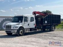 2016 Freightliner M2 106 Crew Cab Palfinger Epsilon Forestry Grapple Truck