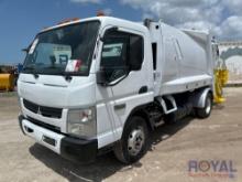 2013 Mitsubishi Fuso FEC92S Rear Loader Garbage Truck