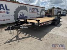 2025 HD Trailer Solutions 20ft 7.5 Ton T/A Flatbed Trailer